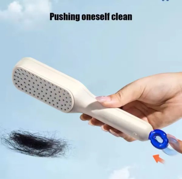 Self Cleaning Hair Brush - Image 2