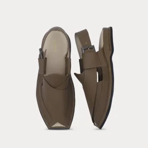 Peshawari Chappal – Brown Premium