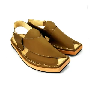 Kaptaan Chappal – Light Brown