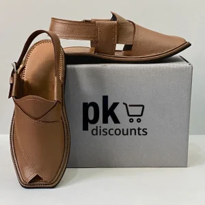 Peshawari Chappal-Light Grey