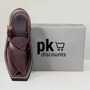 Kaptaan Chappal-Iconic Brown