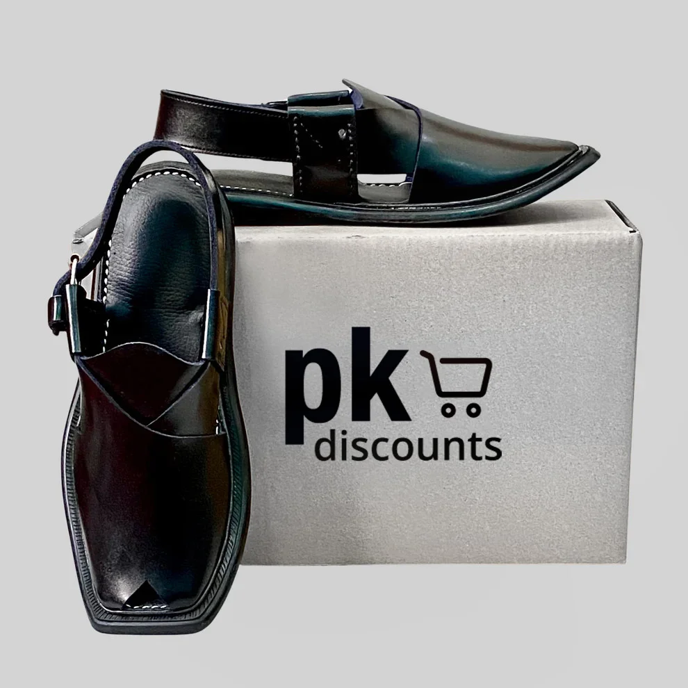 Black Machiney Sole Chappal
