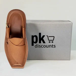 Kaptaan Chappal with Mustard Doted