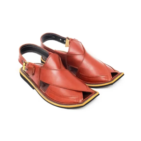 Double Shade Peshawari Chappal